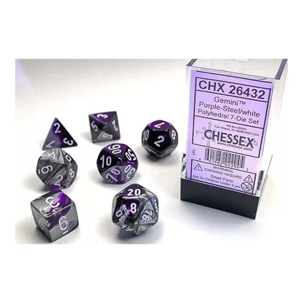 Chessex - Polyhedral 7-Die Set - Gemini