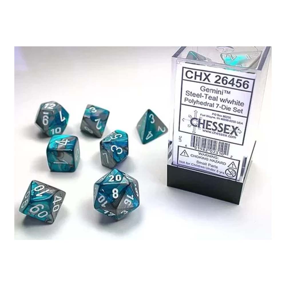 Chessex - Polyhedral 7-Die Set - Gemini