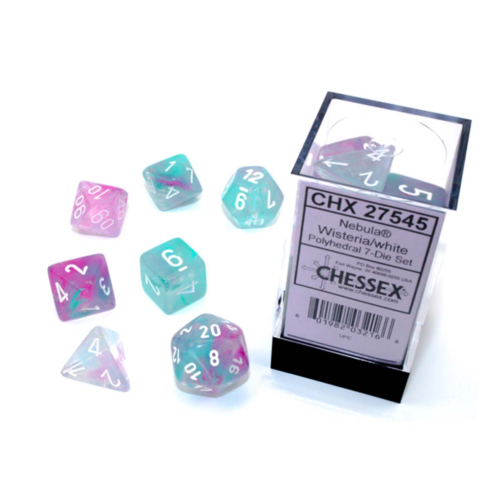 Chessex - Polyhedral 7-Die Set - Nebula