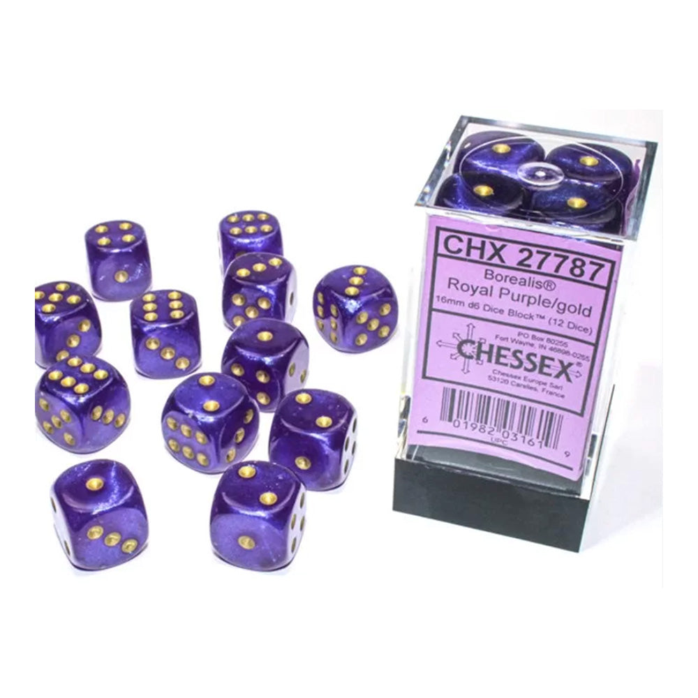 Chessex - Signature 16mm d6 (12 Dice)