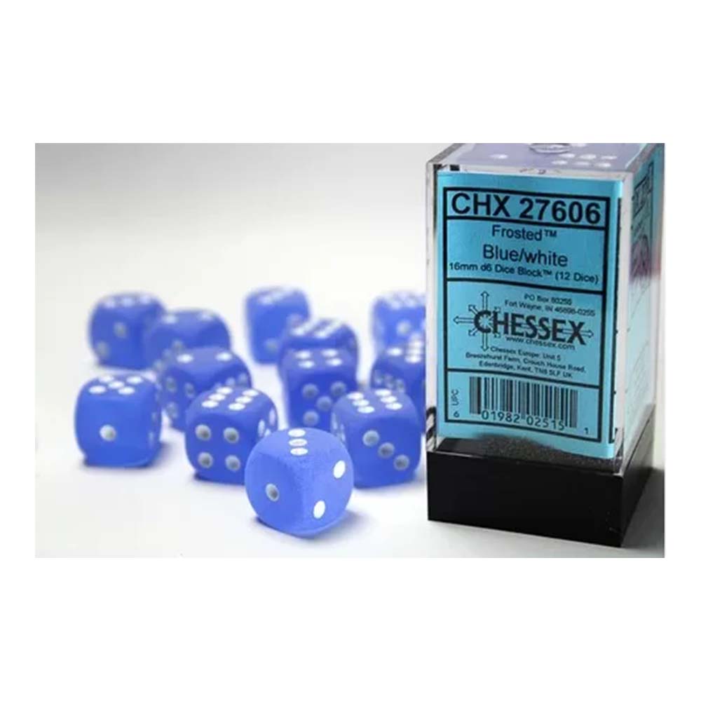 Chessex - Signature 16mm d6 (12 Dice)