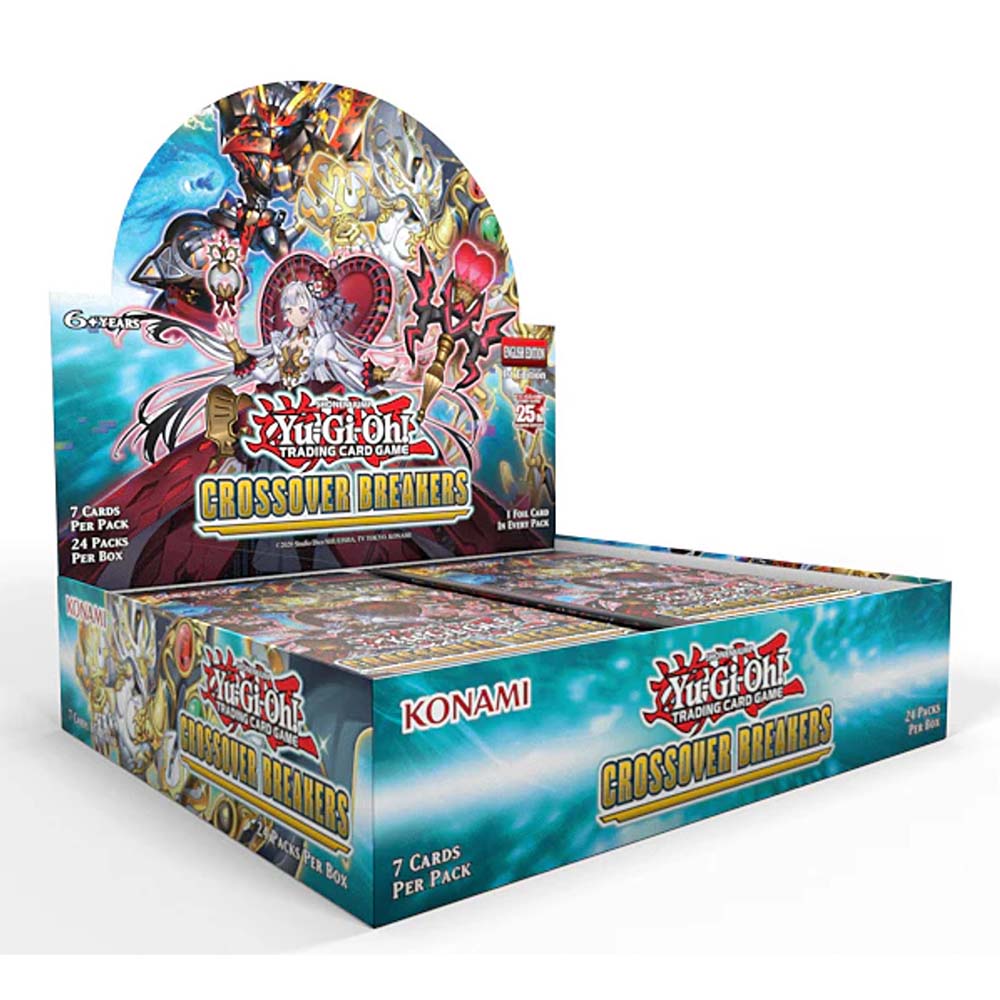 Yugioh! Booster Boxes: Crossover Breakers *Sealed* (PRE-ORDER, SHIPS 4TH DEC)