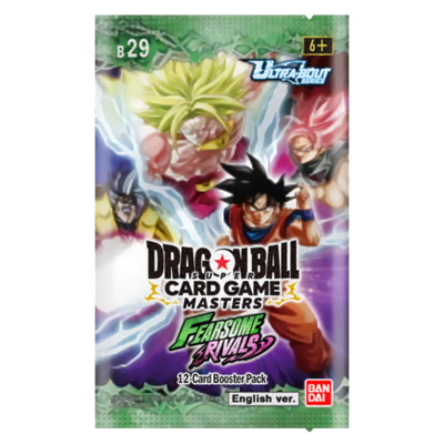 Dragon Ball Super Masters: Fearsome Rivals Booster Pack (B29) *Sealed* (PRE-ORDER, SHIPS 2ND JAN 2026)