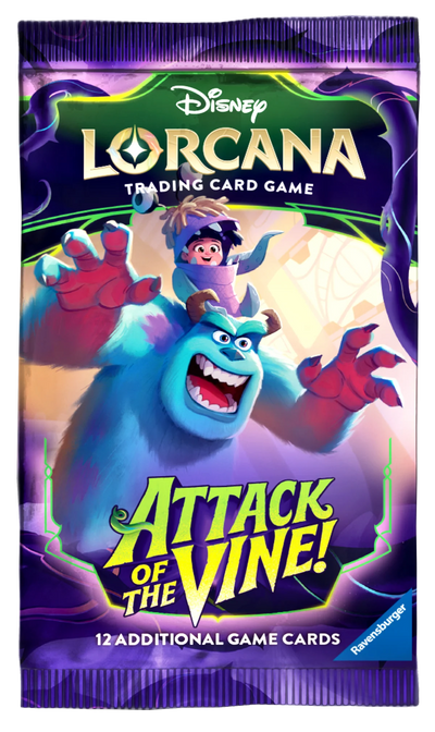 Disney Lorcana TCG: Attack of the Vine Booster Pack (S13) *Sealed*