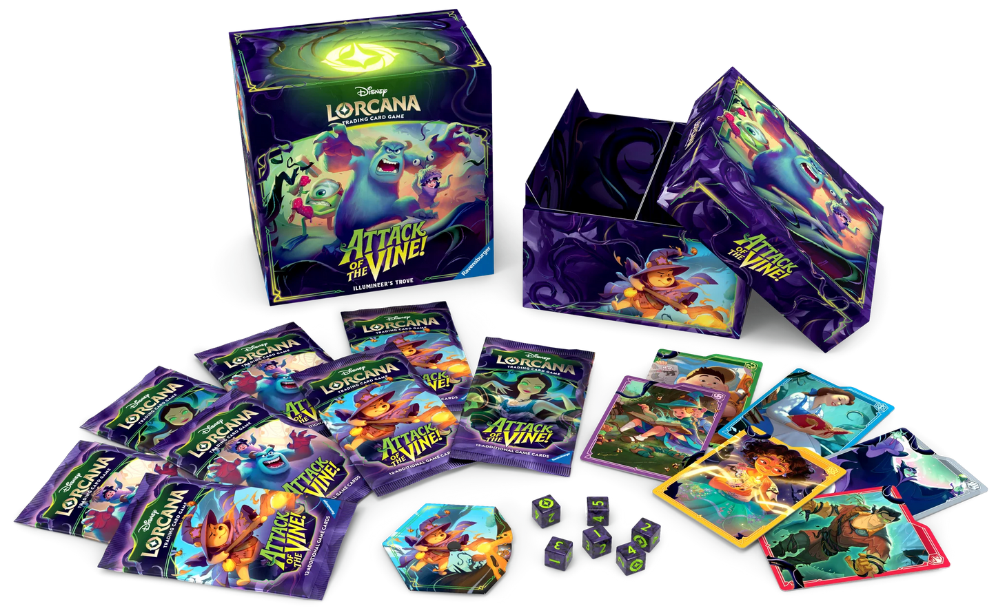 Disney Lorcana TCG: Attack of the Vine Illumineer’s Trove (S13) *Sealed* (PRE-ORDER, SHIPS 17TH JULY)