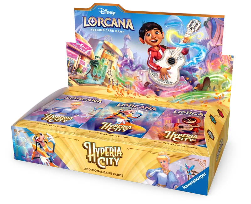 Disney Lorcana TCG: Hyperia City Booster Box (S14) *Sealed*