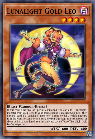 Lunalight Gold Leo - [DUAD-EN005] Secret Rare - DUAD PRE-ORDER, SHIPS 5/07/2025  - TCG Collector NZ - Yu-Gi-Oh Singles