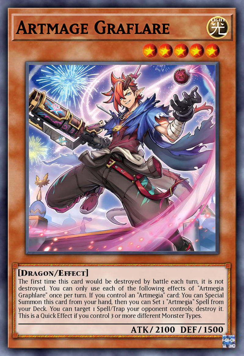 Artmage Graflare - [DUAD-EN010] Ultra Rare - DUAD PRE-ORDER, SHIPS 5/07/2025  - TCG Collector NZ - Yu-Gi-Oh Singles