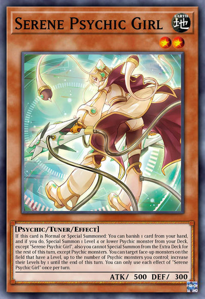 Serene Psychic Girl - [DUAD-EN013] Common - DUAD PRE-ORDER, SHIPS 5/07/2025  - TCG Collector NZ - Yu-Gi-Oh Singles