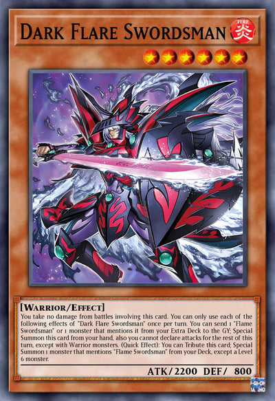 Dark Flare Swordsman - [DUAD-EN019] Common - DUAD PRE-ORDER, SHIPS 5/07/2025  - TCG Collector NZ - Yu-Gi-Oh Singles