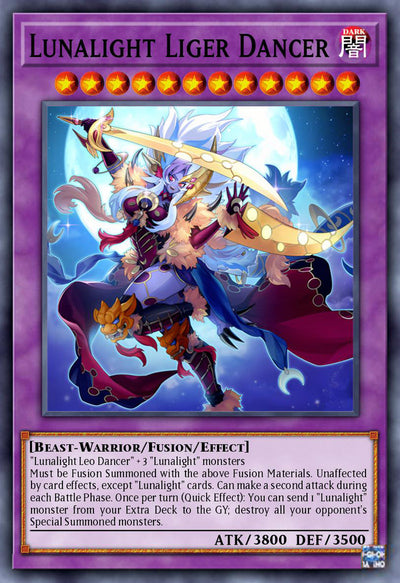 Lunalight Liger Dancer - [DUAD-EN030] Super Rare - DUAD PRE-ORDER, SHIPS 5/07/2025  - TCG Collector NZ - Yu-Gi-Oh Singles