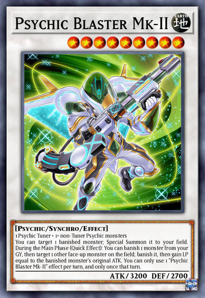 Psychic Blaster Mk-II - [DUAD-EN040] Super Rare - DUAD PRE-ORDER, SHIPS 5/07/2025  - TCG Collector NZ - Yu-Gi-Oh Singles