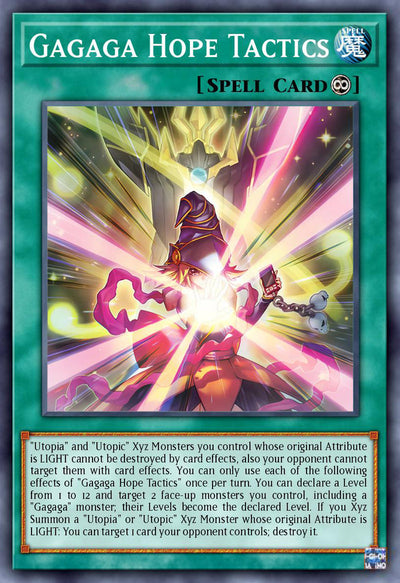 Gagaga Utopic Tactics - [DUAD-EN052] Super Rare - DUAD PRE-ORDER, SHIPS 5/07/2025  - TCG Collector NZ - Yu-Gi-Oh Singles