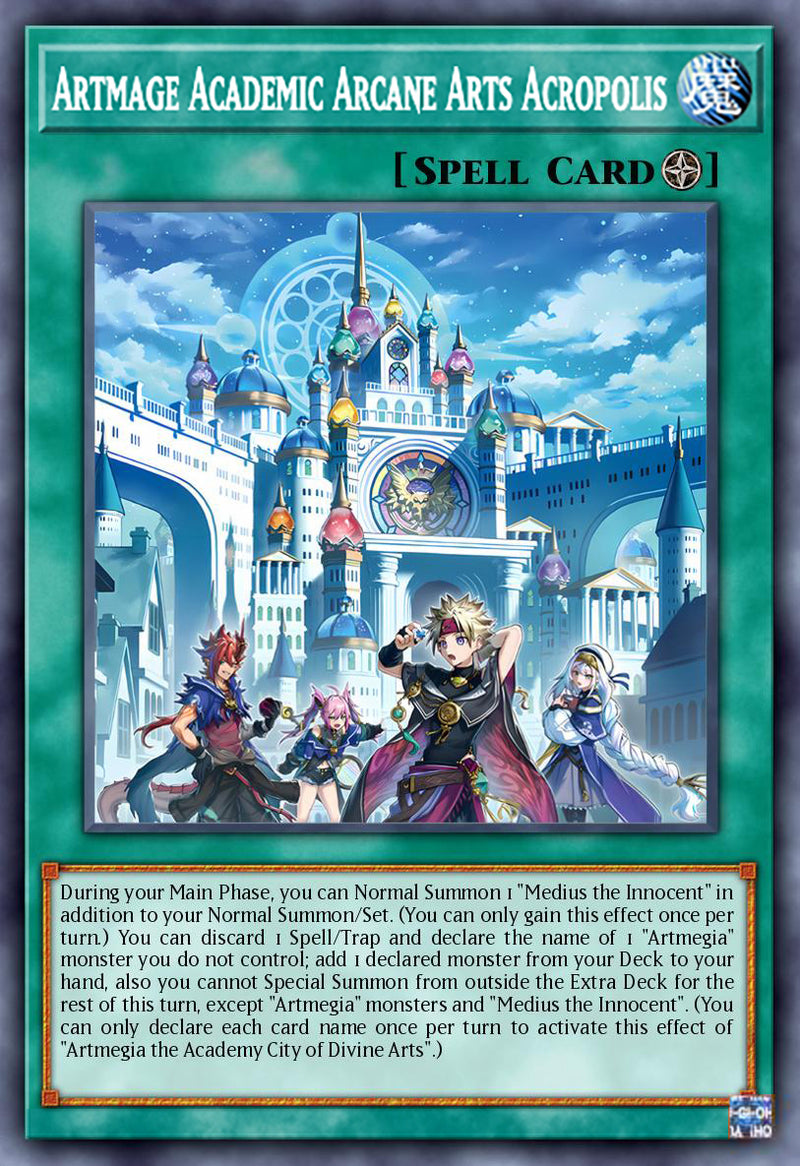 Artmage Academic Arcane Arts Acropolis - [DUAD-EN054] Secret Rare - DUAD PRE-ORDER, SHIPS 5/07/2025  - TCG Collector NZ - Yu-Gi-Oh Singles