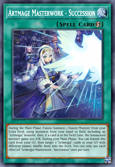 Artmage Masterwork -Succession- - [DUAD-EN056] Common - DUAD PRE-ORDER, SHIPS 5/07/2025  - TCG Collector NZ - Yu-Gi-Oh Singles