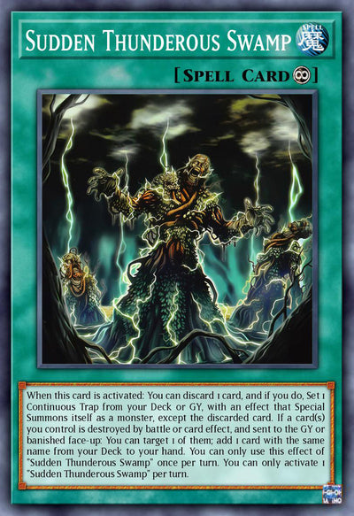 Sudden Thunder Swamp - [DUAD-EN072] Common - DUAD PRE-ORDER, SHIPS 5/07/2025  - TCG Collector NZ - Yu-Gi-Oh Singles