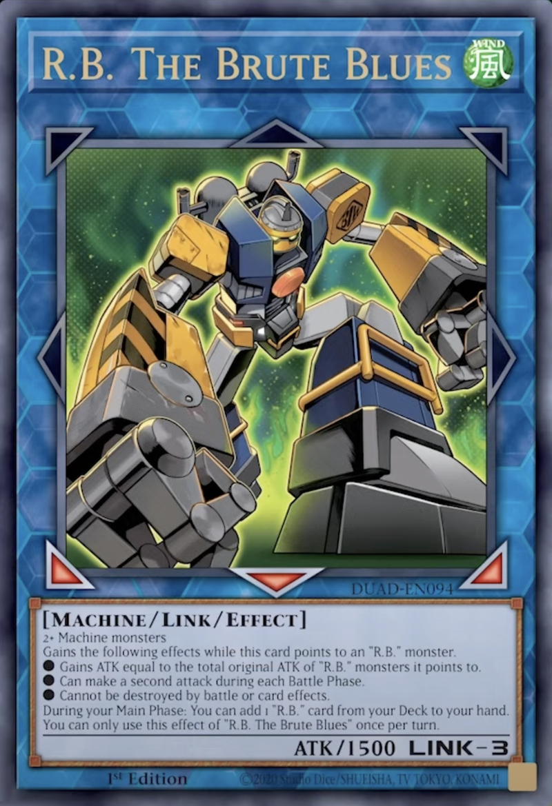 R.B. The Brute Blues - [DUAD-EN094] Ultra Rare - DUAD PRE-ORDER, SHIPS 5/07/2025  - TCG Collector NZ - Yu-Gi-Oh Singles