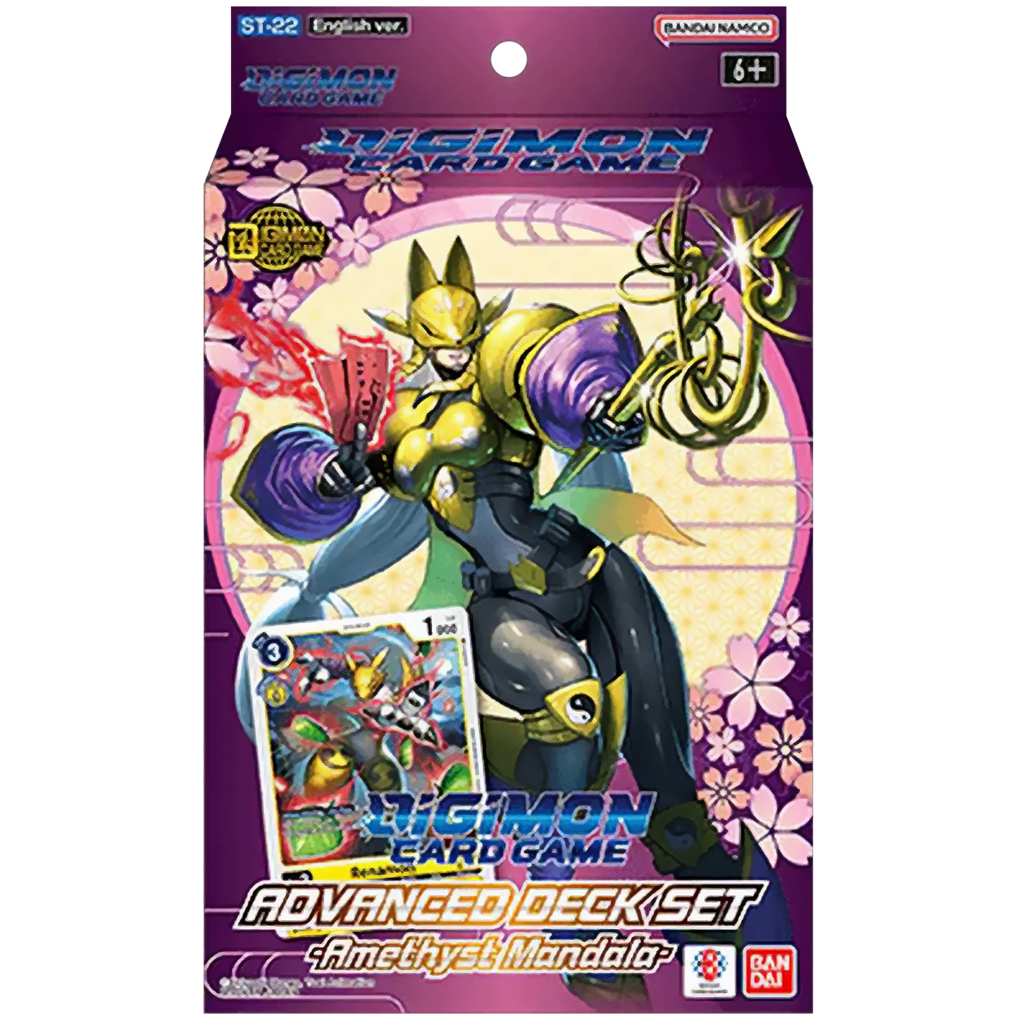 Digimon Card Game - Advanced Deck: Amethyst Mandala (ST22) *Sealed*