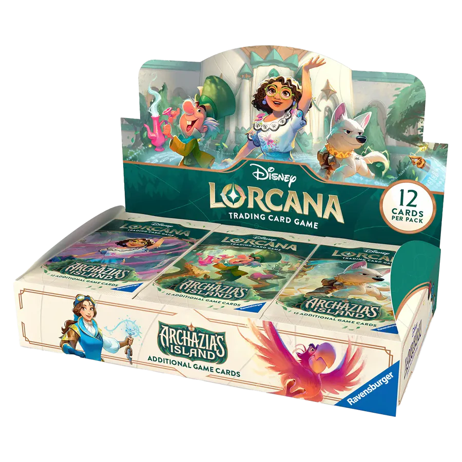 Disney Lorcana TCG: Archazia's Island Booster Box (S7) *Sealed* (PRE-ORDER, SHIPS MARCH 7TH)