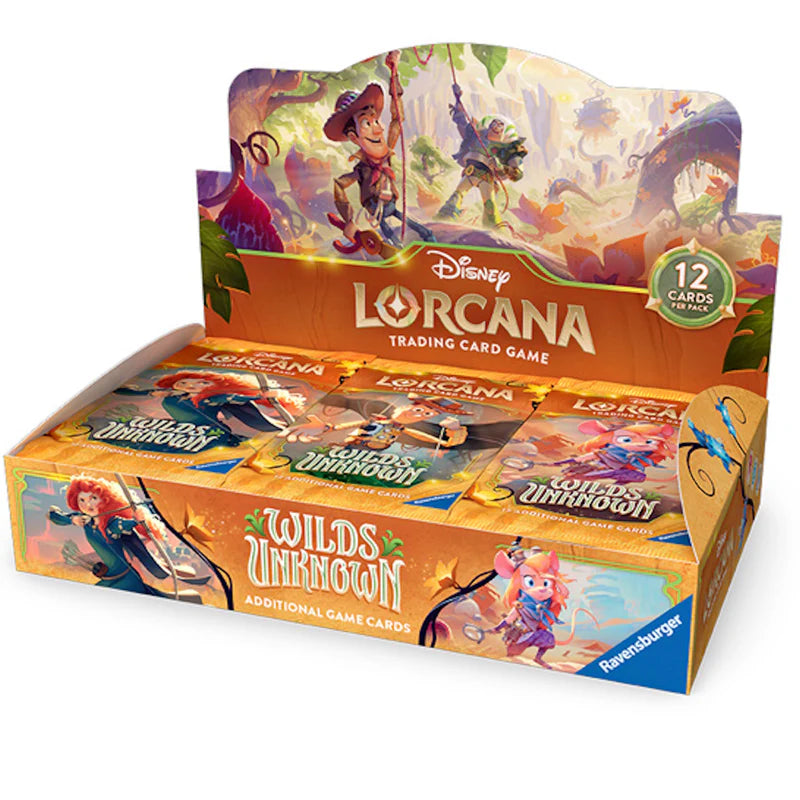 Disney Lorcana TCG: Wilds Unknown Booster Box (S12) *Sealed*