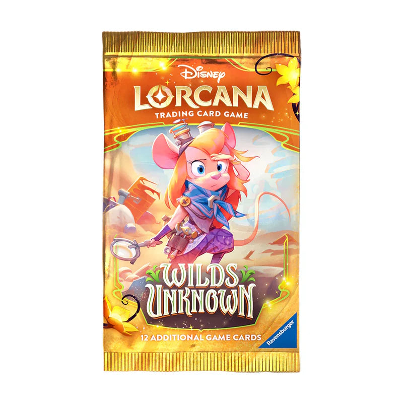Disney Lorcana TCG: Wilds Unknown Booster Pack (S12) *Sealed*