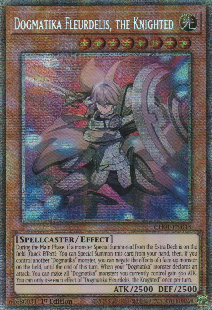 Dogmatika Fleurdelis, the Knighted (Starlight Rare) [CH01-EN015] Starlight Rare