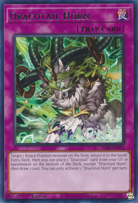 Dracotail Horn [JUSH-EN010] Rare