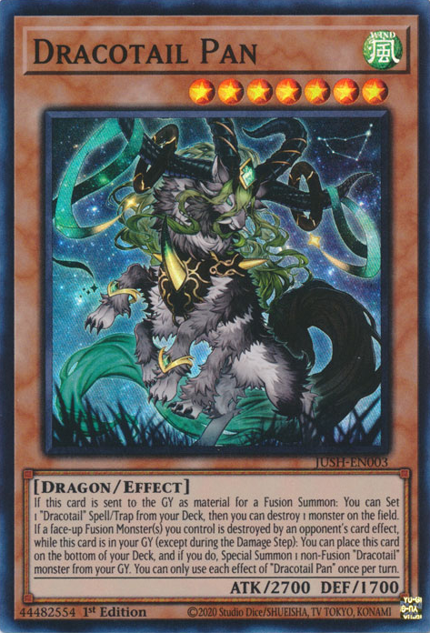 Dracotail Pan (Super Rare) [JUSH-EN003] Super Rare