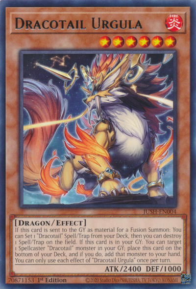 Dracotail Urgula [JUSH-EN004] Rare