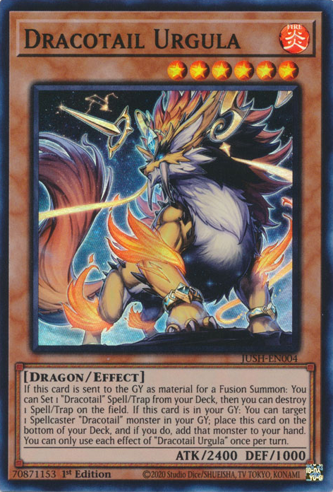 Dracotail Urgula (Super Rare) [JUSH-EN004] Super Rare
