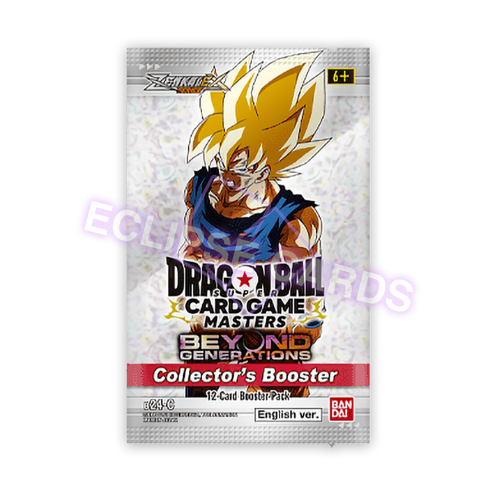 Dragon Ball Super Masters: Beyond Generations Collector's Booster Pack (B24) *Sealed*
