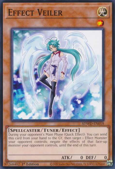 Effect Veiler - [SDWD-EN018] Common - SDWD PRE-ORDER, SHIPS 19/02/2025  - TCG Collector NZ - Yu-Gi-Oh Singles