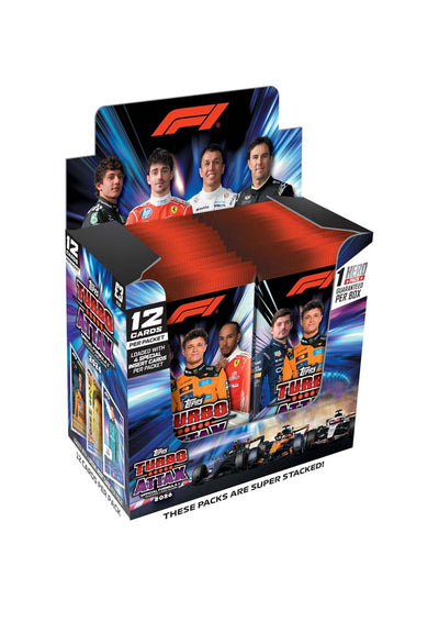2026 Turbo ATTAX Formula 1 - Booster Box (PRE-ORDER, SHIPS 30TH SEPT)