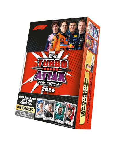 2026 Turbo ATTAX Formula 1 - Mega Tin (PRE-ORDER, SHIPS 30TH SEPT)