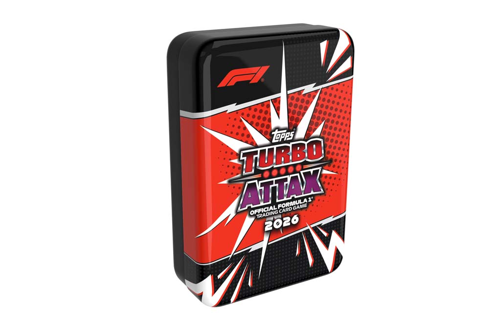 2026 Turbo ATTAX Formula 1 - Mega Tin (PRE-ORDER, SHIPS 30TH SEPT)