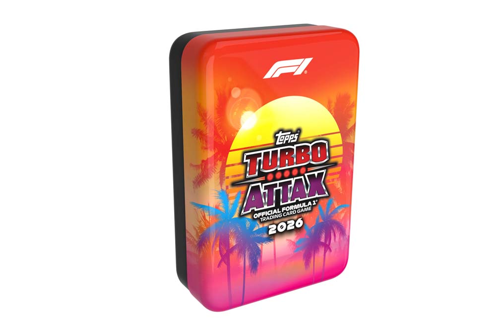 2026 Turbo ATTAX Formula 1 - Mega Tin (PRE-ORDER, SHIPS 30TH SEPT)