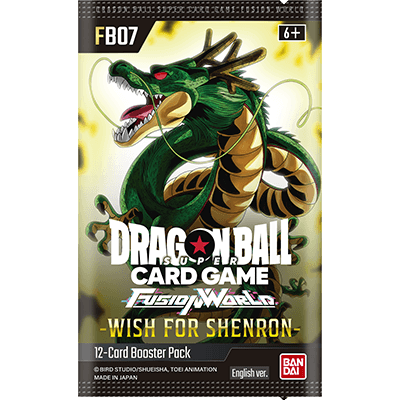 Dragon Ball Super Fusion World: Wish for Shenron Booster Box (FB07) *Sealed* (PRE-ORDER, SHIPS 19TH SEPT)