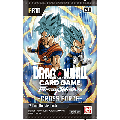 Dragon Ball Super Fusion World: Cross Force Booster Pack (FB10) *Sealed*