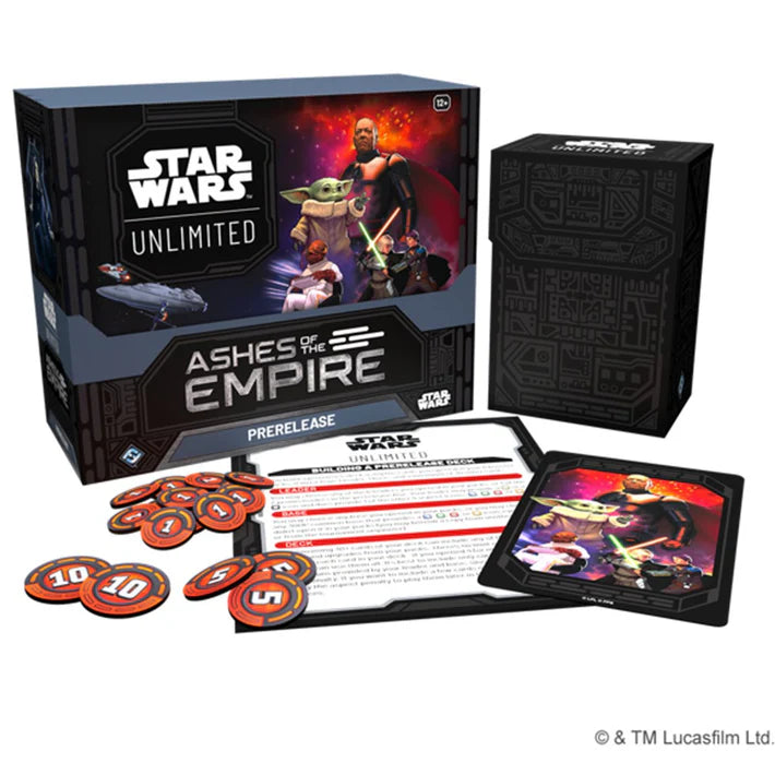Star Wars Unlimited - Ashes of the Empire Pre-Release Box *Sealed*