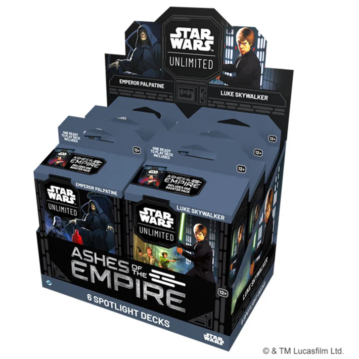 Star Wars Unlimited - Ashes of the Empire Spotlight Decks *Sealed*
