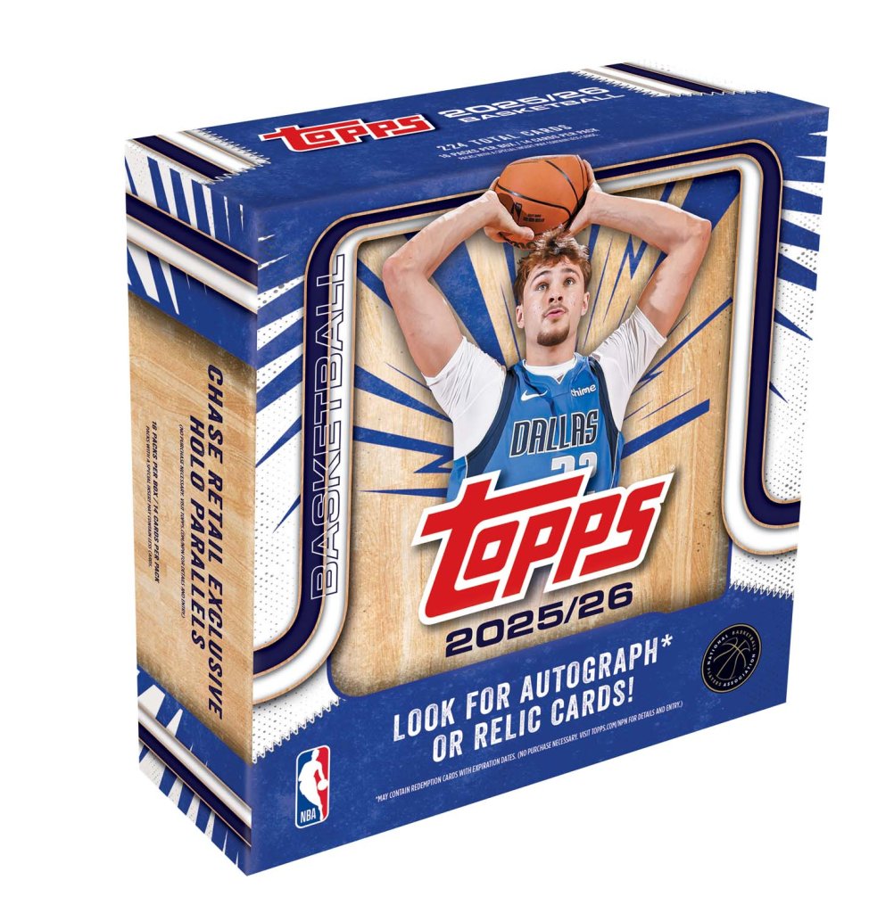 2025-26 Topps NBA Basketball Flagship Mega Box *Sealed*