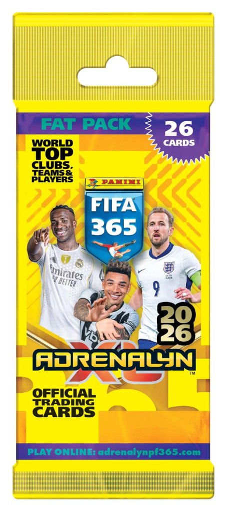 2026 Panini FIFA 365 Adrenalyn XL Fat Pack