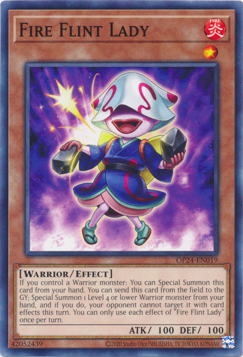 Fire Flint Lady [OP24-EN019] Common