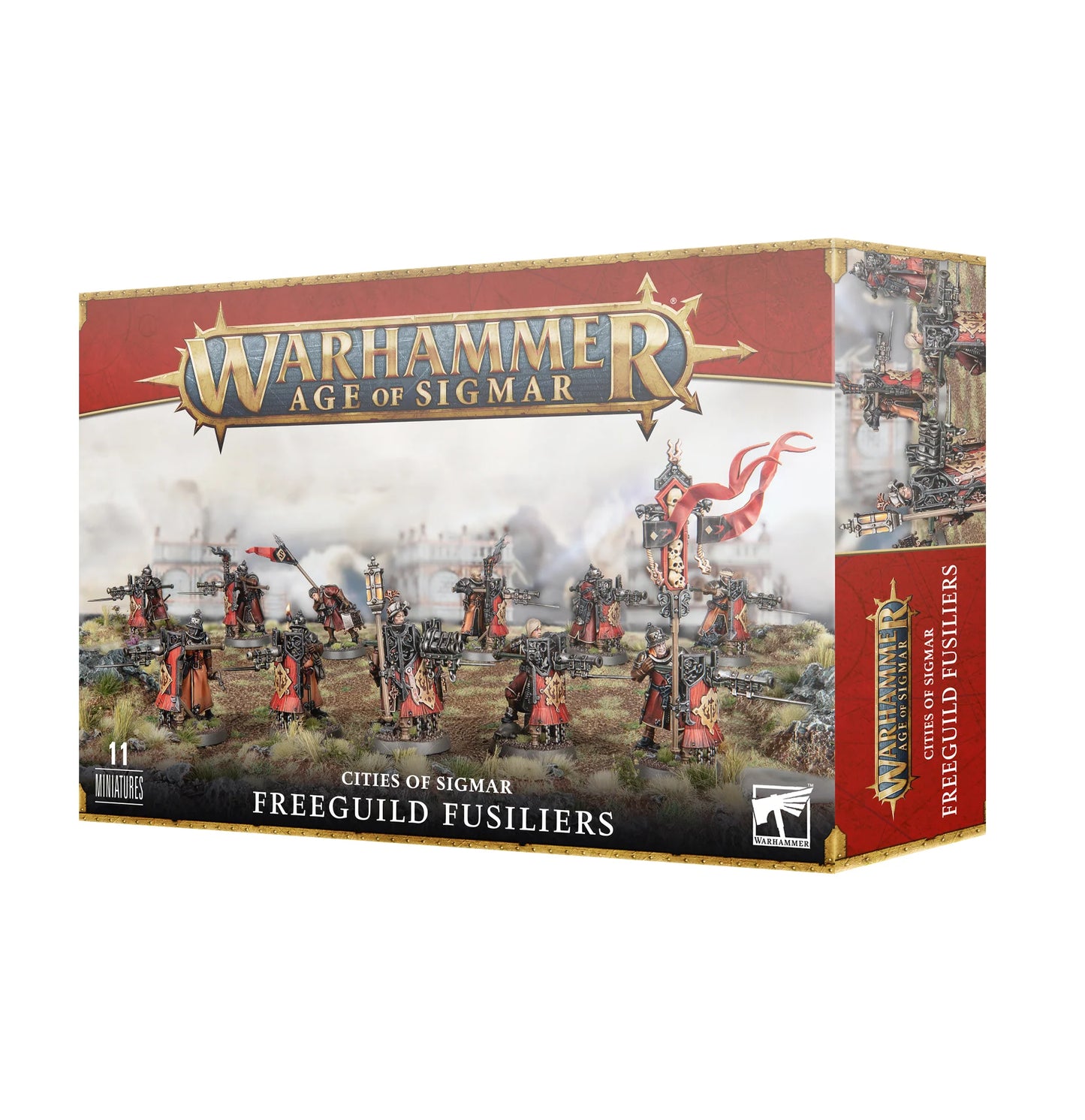 Warhammer Age of Sigmar Miniature - Cities of Sigmar - Freeguild Fusiliers