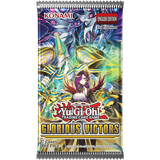 Yugioh! Booster Boxes: Glorious Victors *Sealed* (PRE-ORDER, SHIPS DEC 4TH)