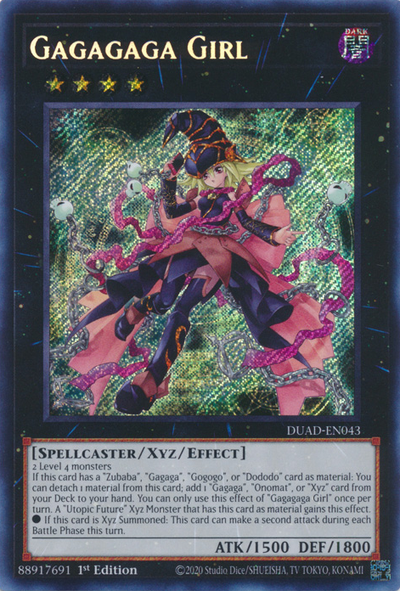 Gagagaga Girl [DUAD-EN043] Secret Rare