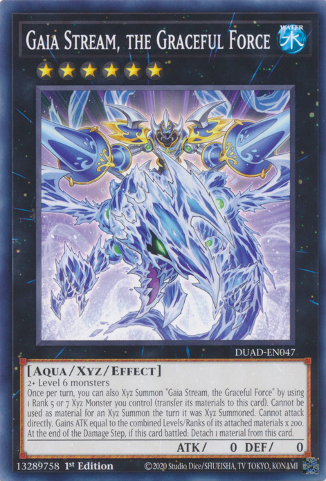 Gaia Stream, the Graceful Force [DUAD-EN047] Common