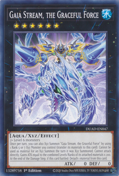 Gaia Stream, the Graceful Force [DUAD-EN047] Common