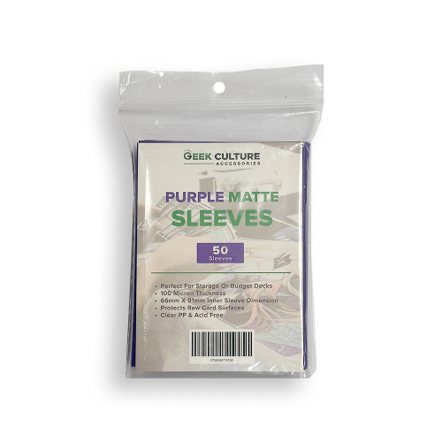 Geek Culture - Matte Sleeves (50PC)