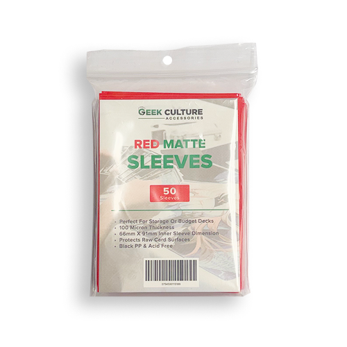Geek Culture - Matte Sleeves (50PC)
